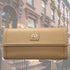 90 Feet Kaya Clutch Bag in Premium Genuine Leather (Beige)